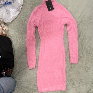 Fashion Nova Soft Pink Mini Dress